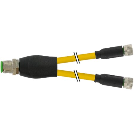 Murrelektronik RJ45 male 0 Degree / RJ45 male 0 Degree Cabinet-Line, Ethernet, FRNC/LS0H 2x2xAWG2 7000-40821-0200030